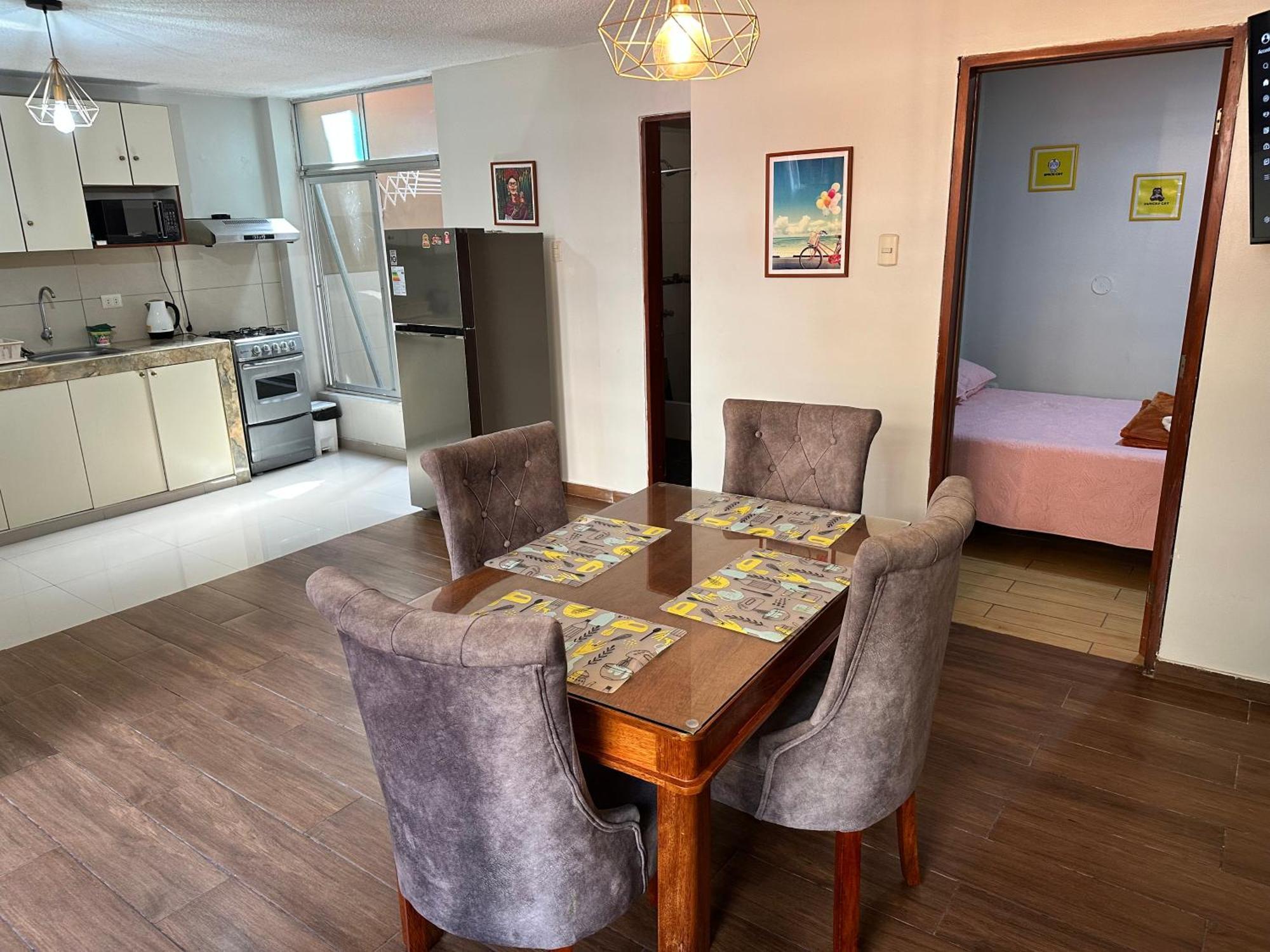Hermoso Depa Amoblado 3Camas Wifi Terraza Lima Eksteriør bilde